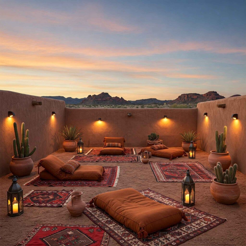 Desert Boho Lounge Patio Desert Boho Lounge Patio