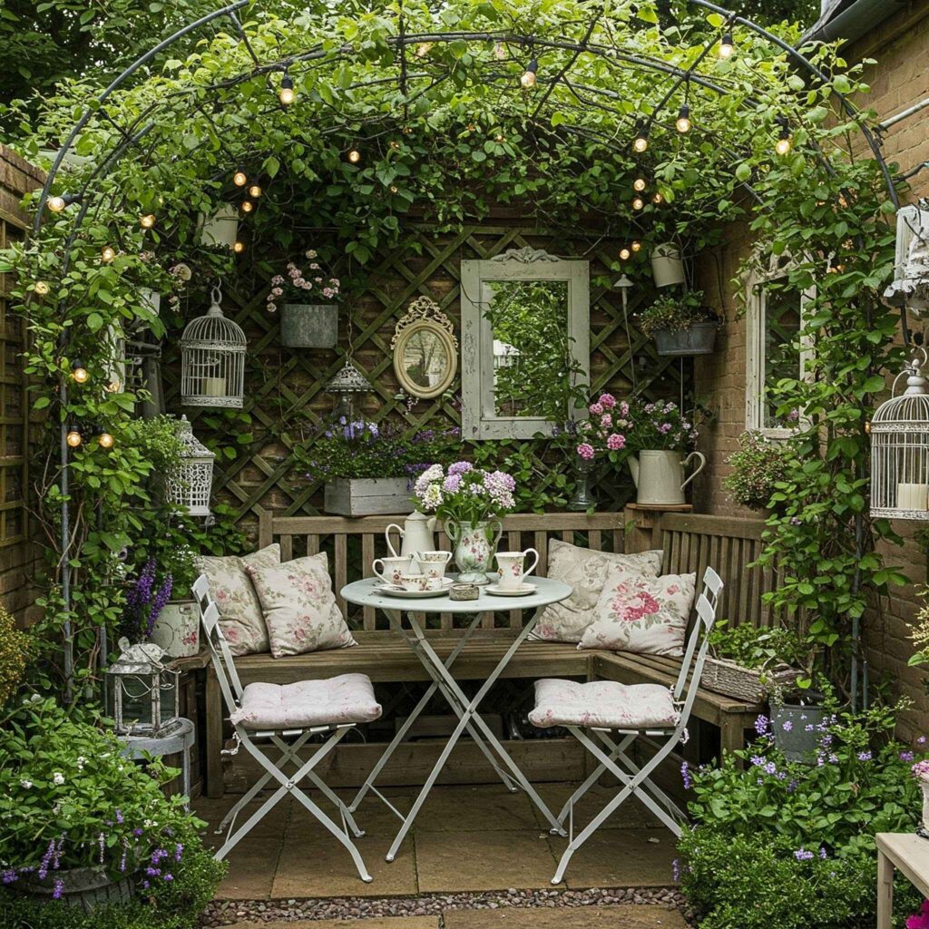 English Cottage Garden Patio English Cottage Garden Patio