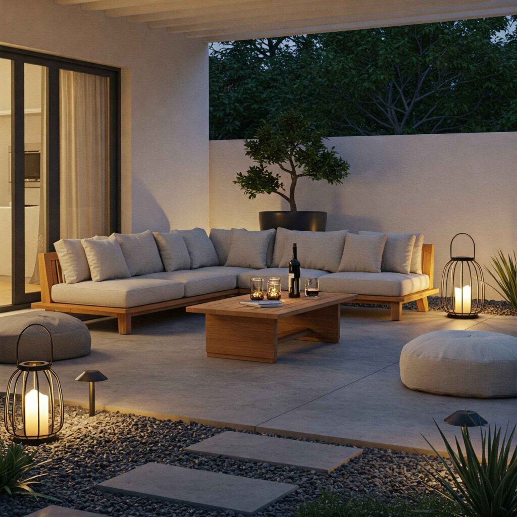 Zen-Inspired Minimal Patio Zen-Inspired Minimal Patio