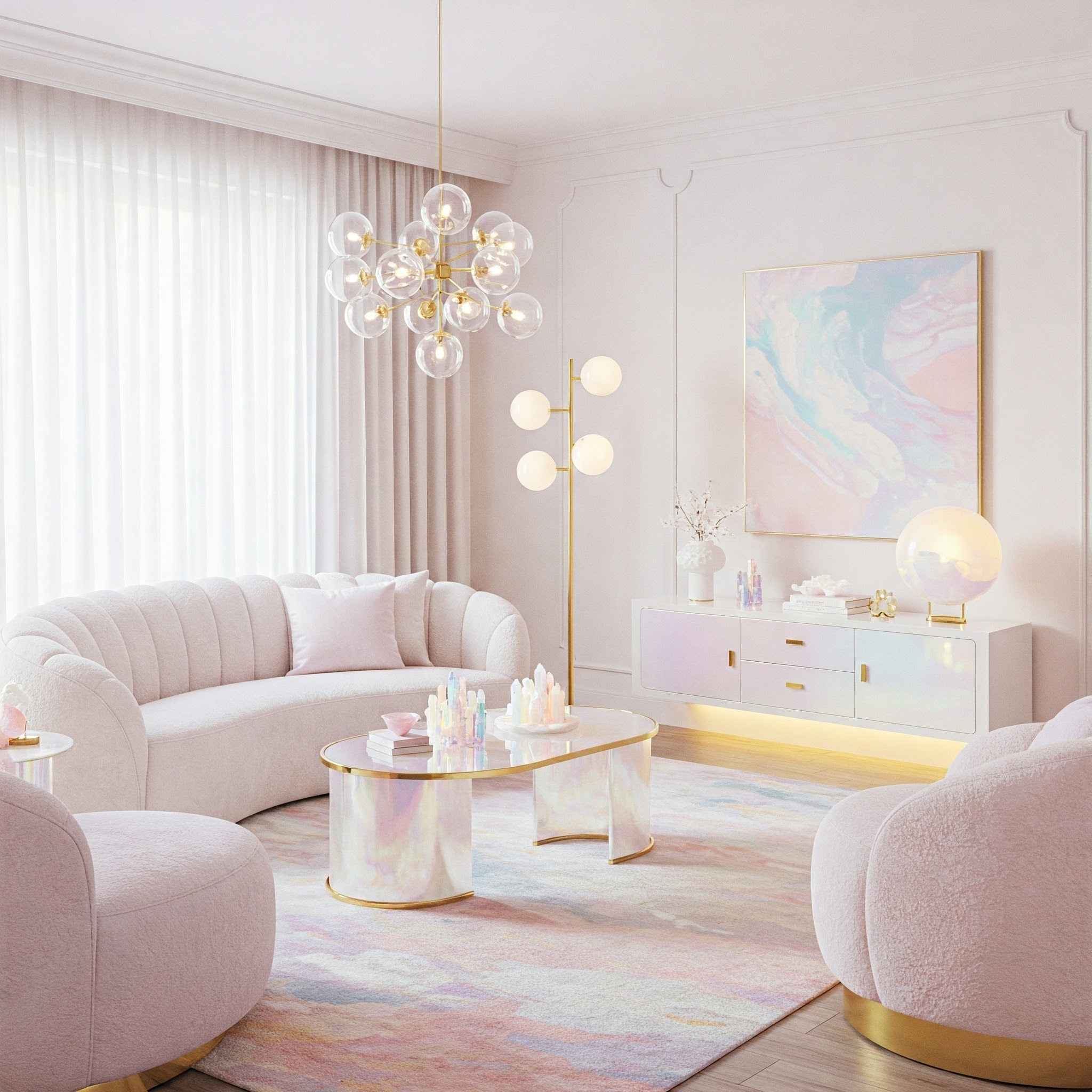 Dreamy Pastel Glam Haven Dreamy Pastel Glam Haven