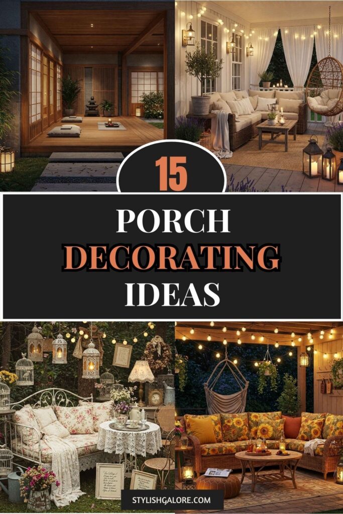 Porch Decorating Ideas Porch Decorating Ideas