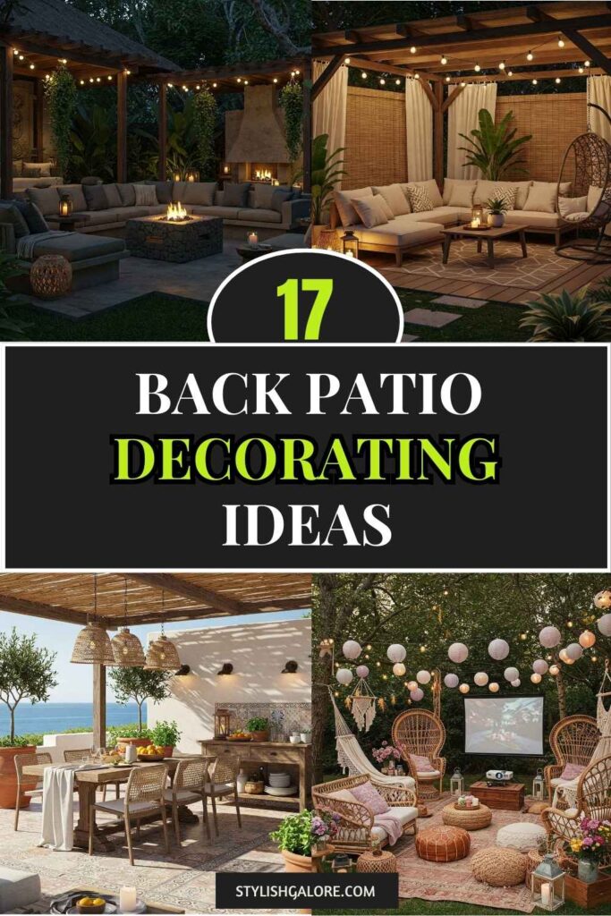 Back Patio Decorating Ideas Back Patio Decorating Ideas