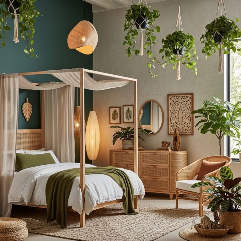 35 Natural Bedroom Ideas To Create A Warm And Enchanting Retreat ...