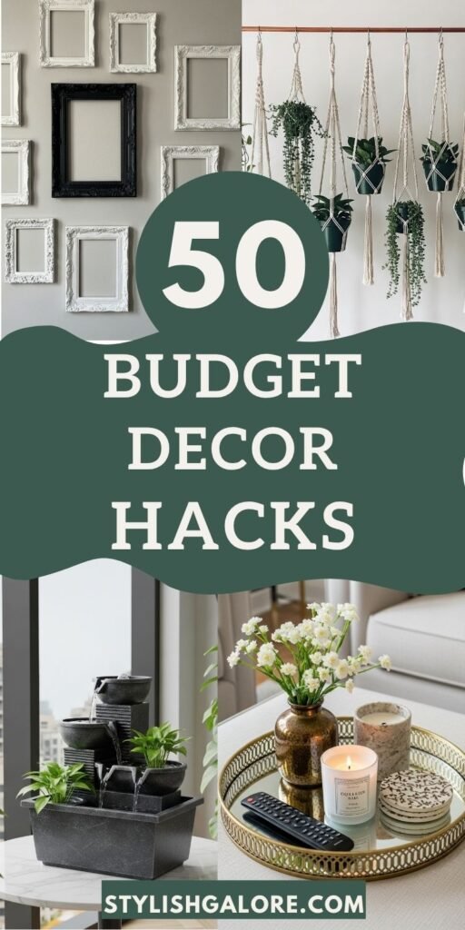 Smart Budget Decor Hacks