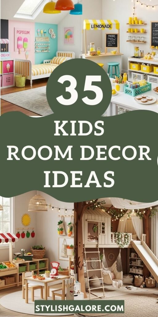Fun & Functional Kids' Room Decor