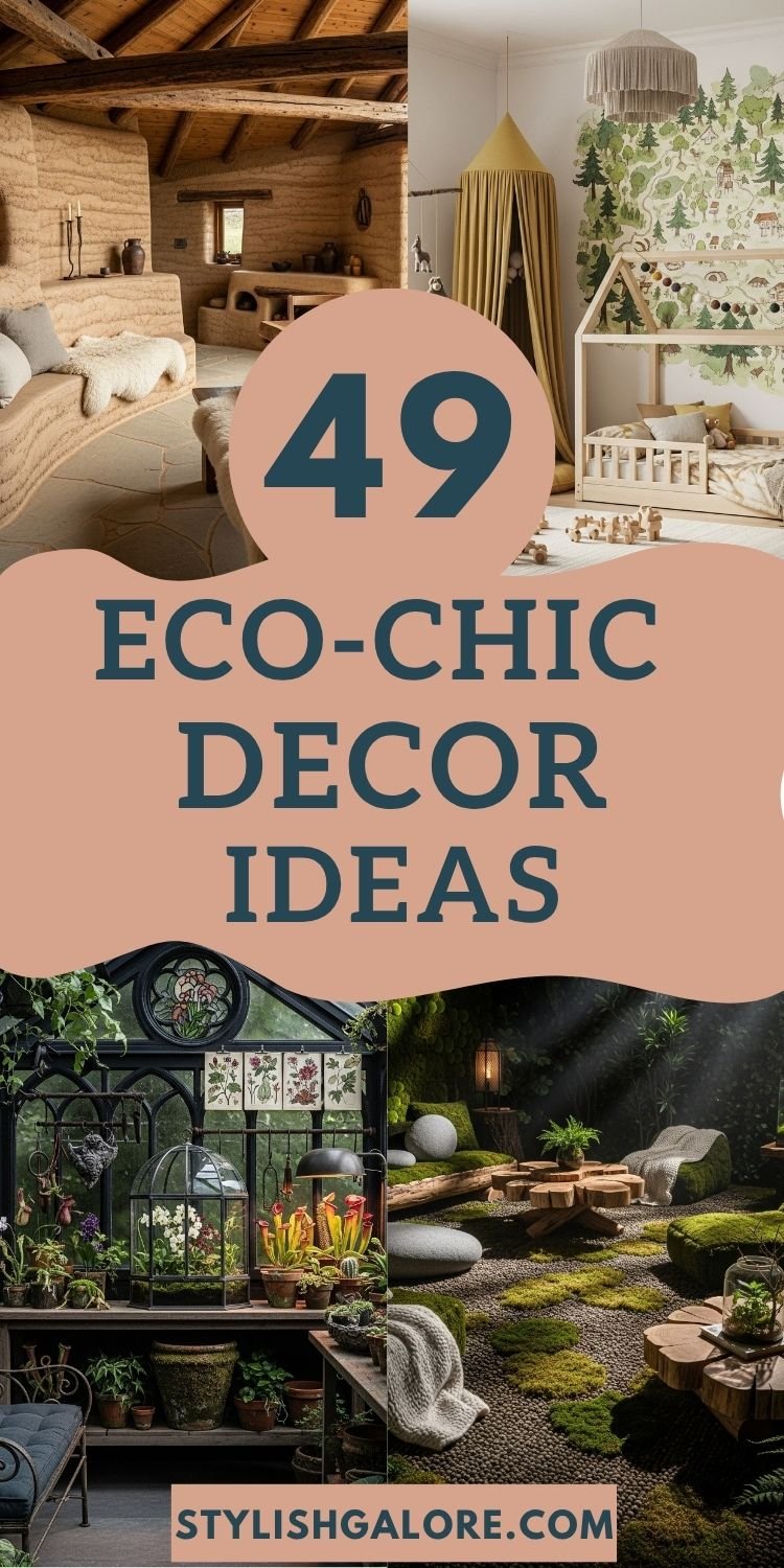 Image showcasing 49 Eco-Chic Decor Ideas: Embrace Sustainable Style & Artisan ...