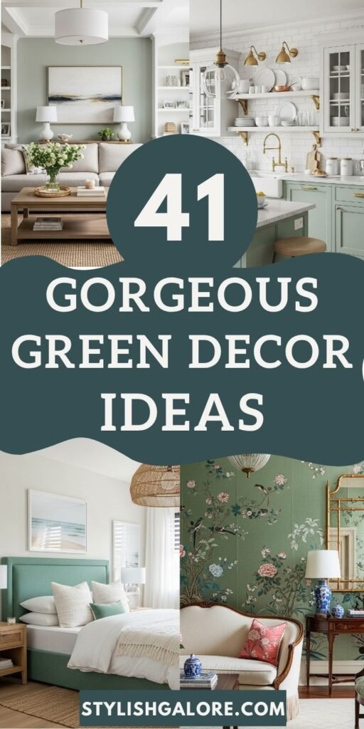 Gorgeous Green Decor Ideas