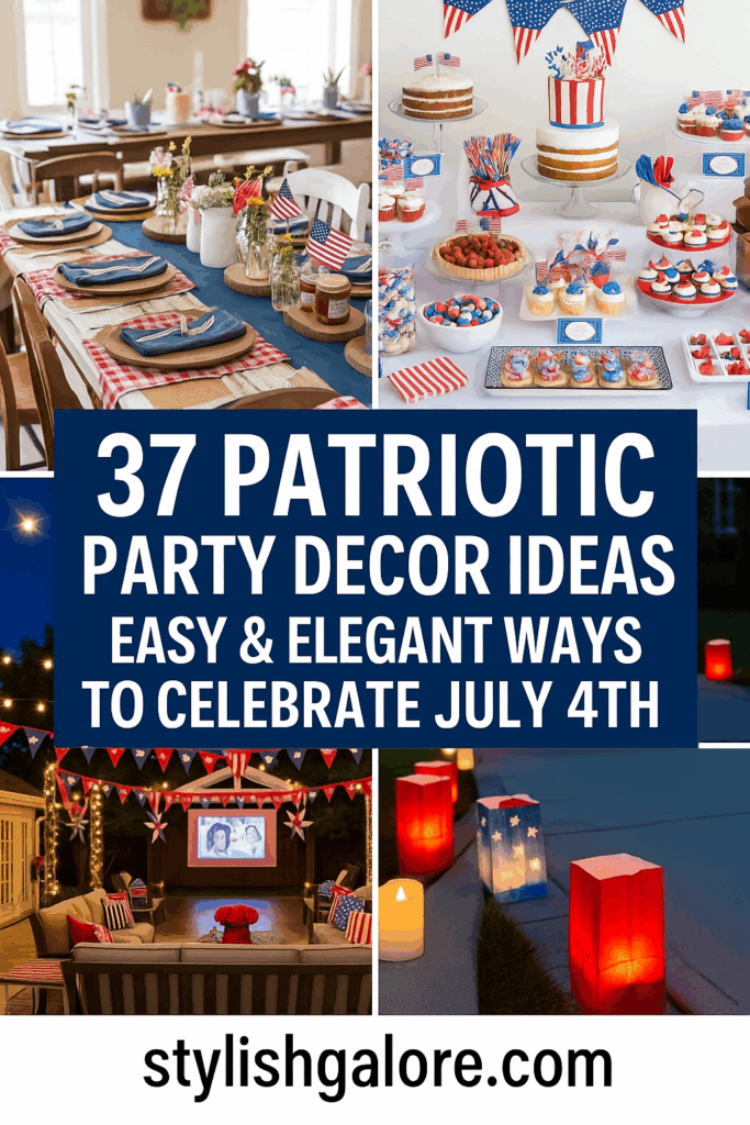 Patriotic Party Decor