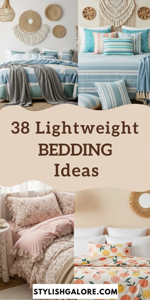 Lightweight Bedding Sets