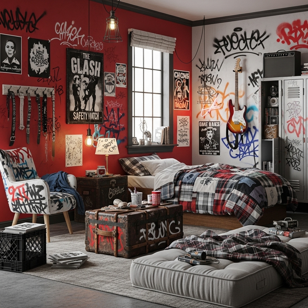 Punk Riot Grunge Bedroom Punk Riot Grunge Bedroom