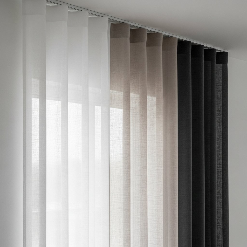 Tri-Tone Ceiling Track Panels