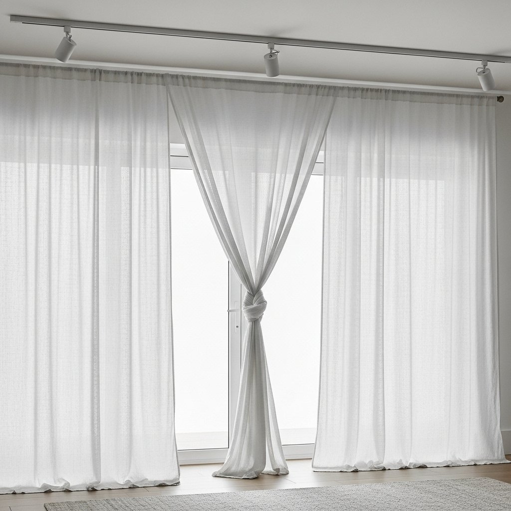 Simply Knotted Sheer Panels