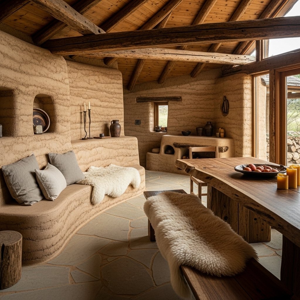 Earthcrafted Adobe Living Room