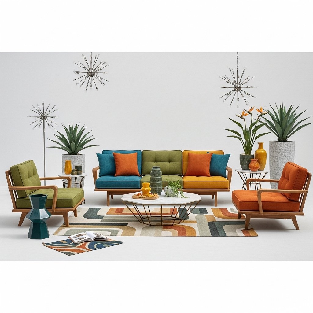 The Mid-Century Modern Outdoor Lounge The Mid-Century Modern Outdoor Lounge