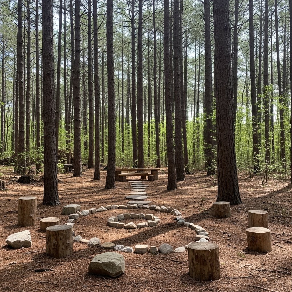The Woodland Labyrinth Circle