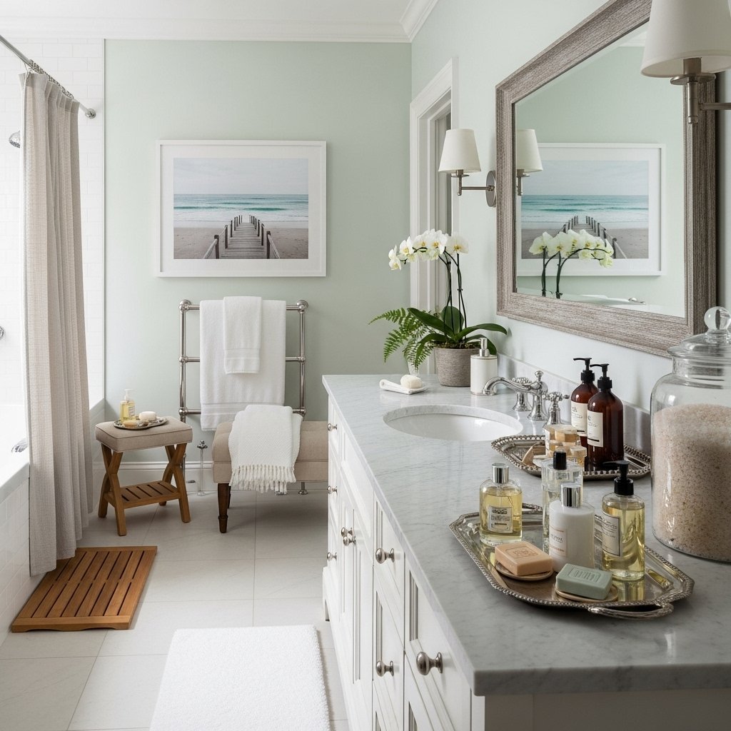 The Serene Spa-Like Bathroom