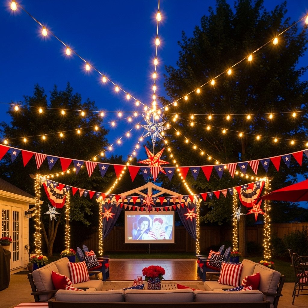 Backyard Movie Night Spectacle