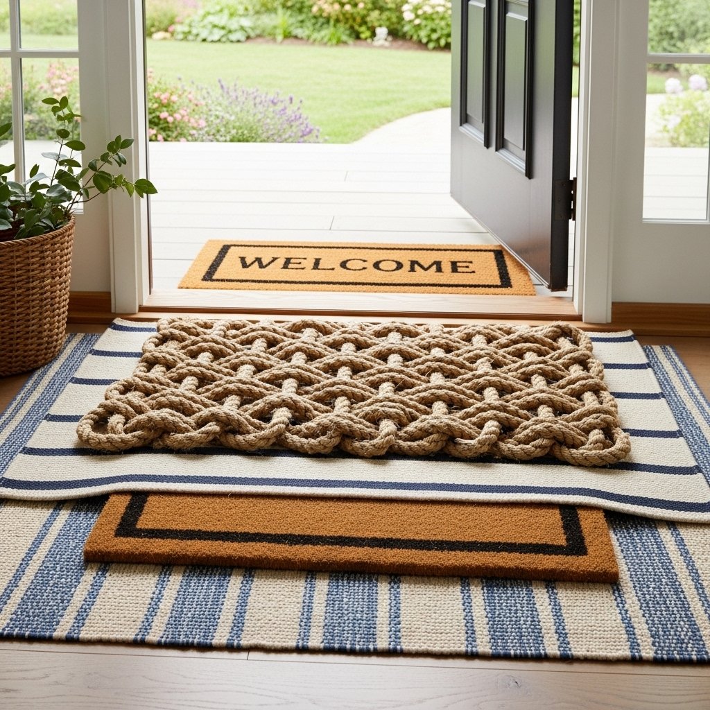 The Layered Welcome Mat