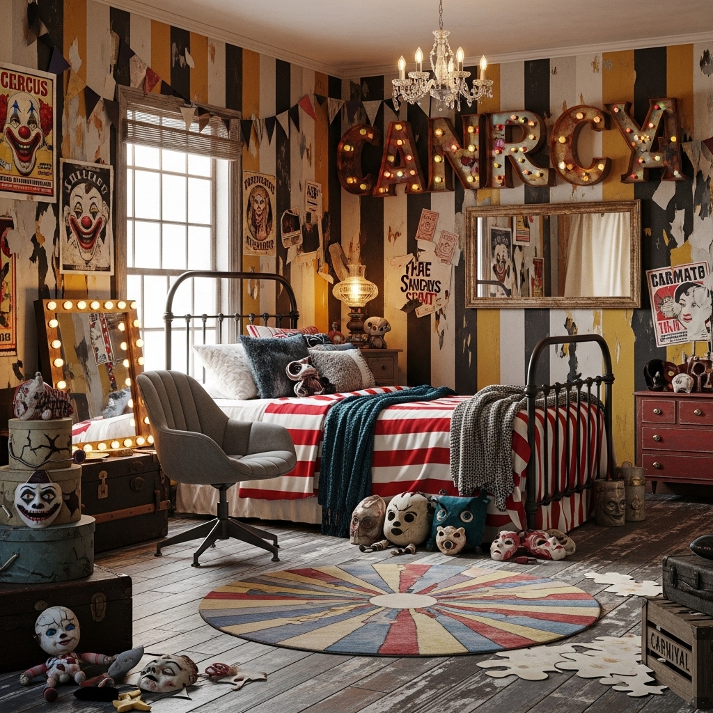 Carnival Freakshow BedroomCarnival Freakshow Bedroom Carnival Freakshow Bedroom