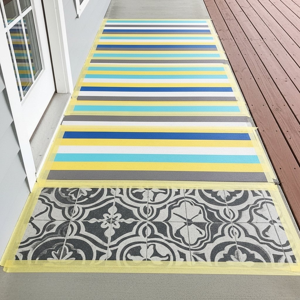 The Painted Floor Cloth