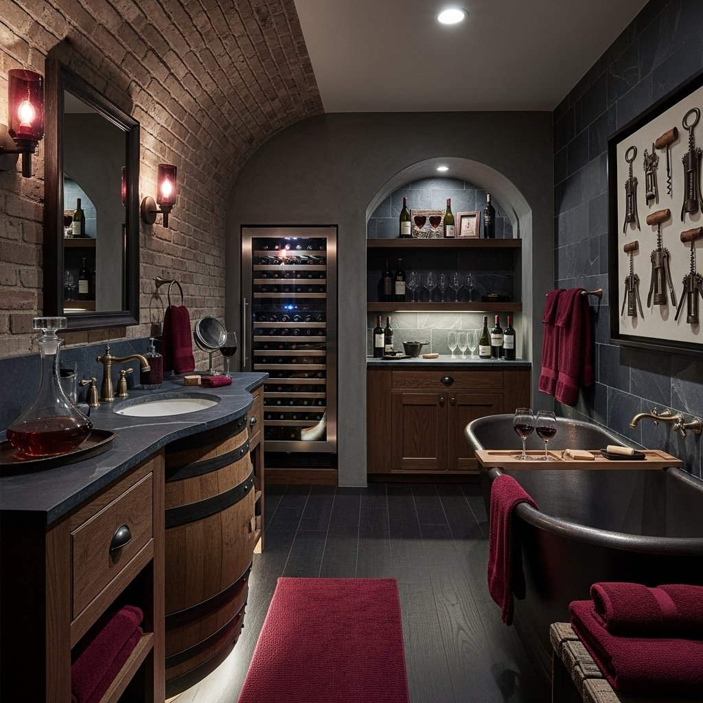 The Wine Cellar Washroom