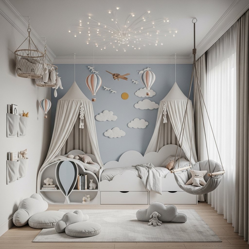 Cloudscape Calm Twin Nook