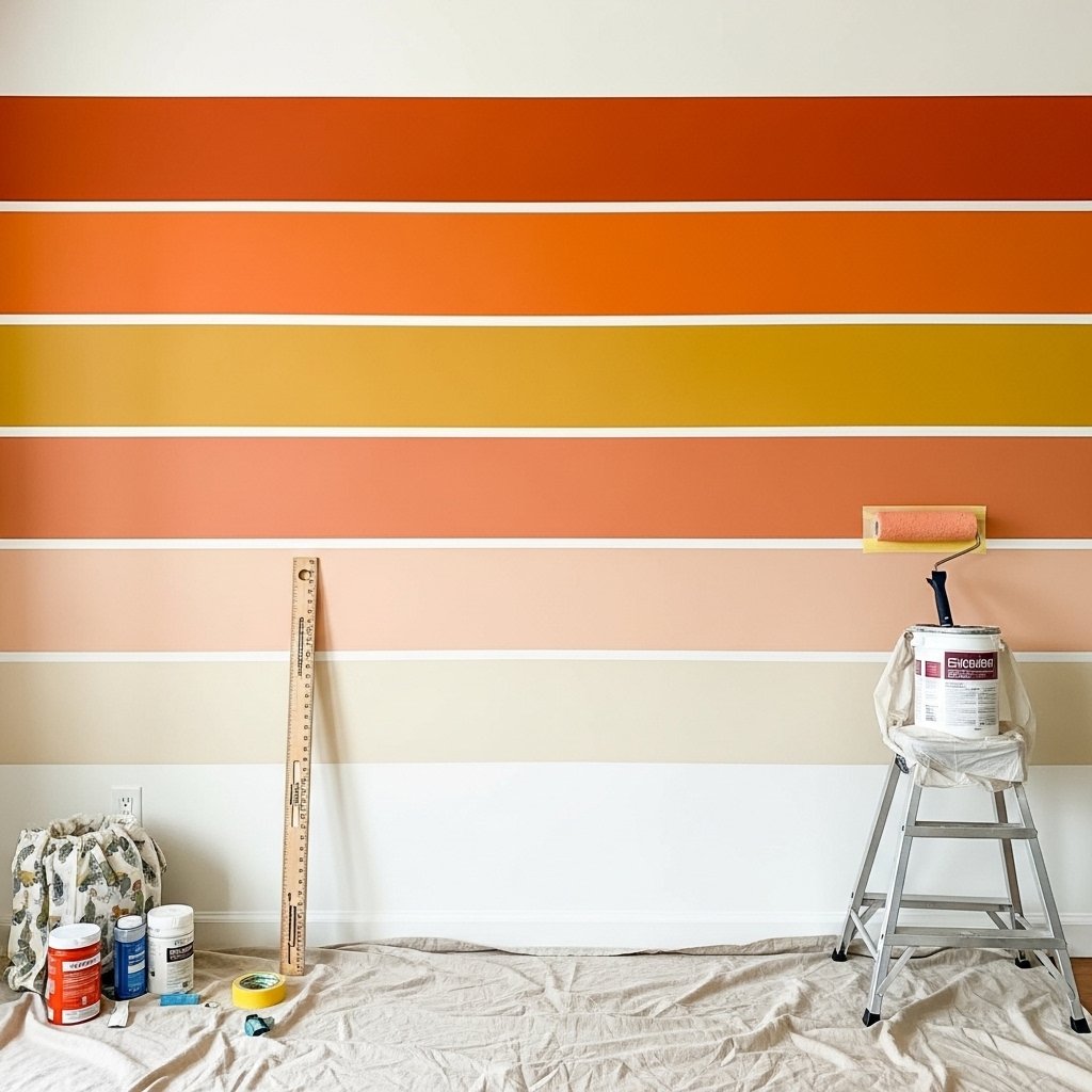 The Retro Sunset Stripes
