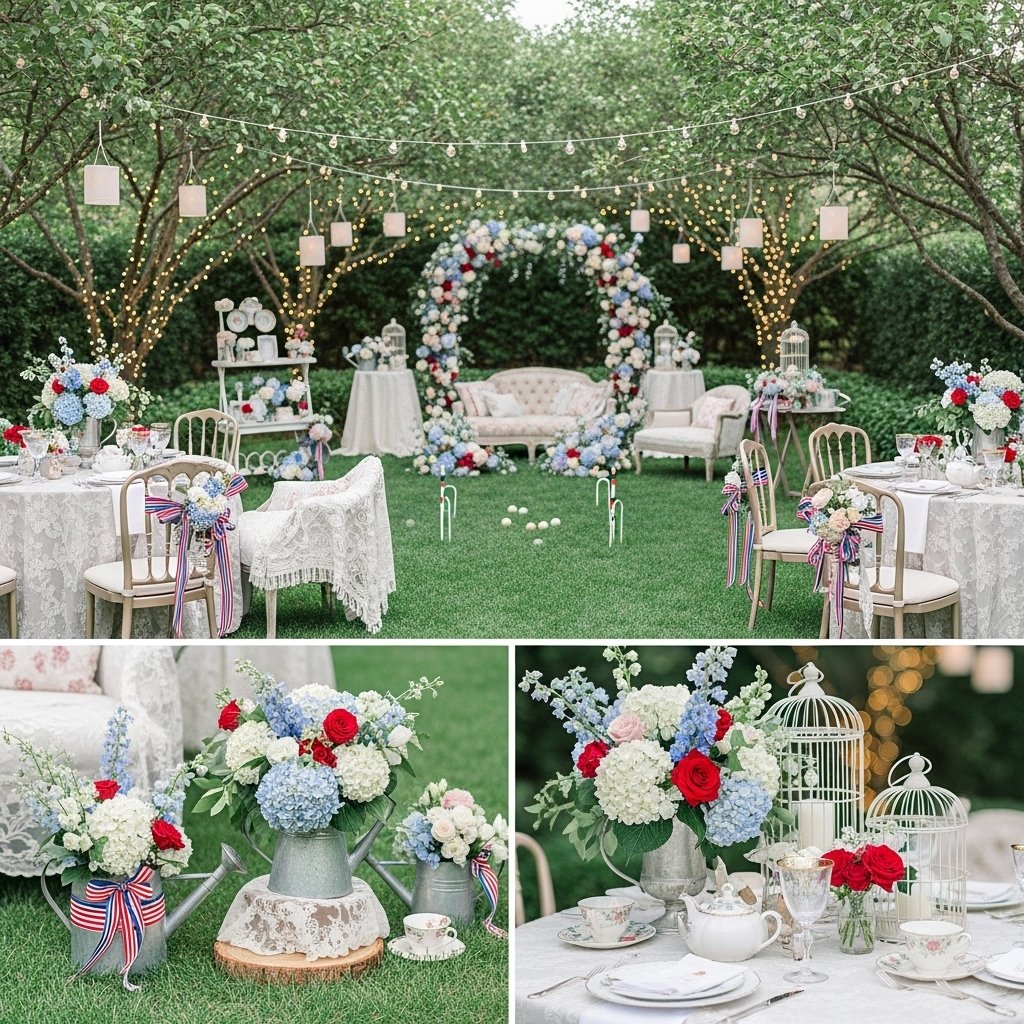 Romantic Garden Party Soiree
