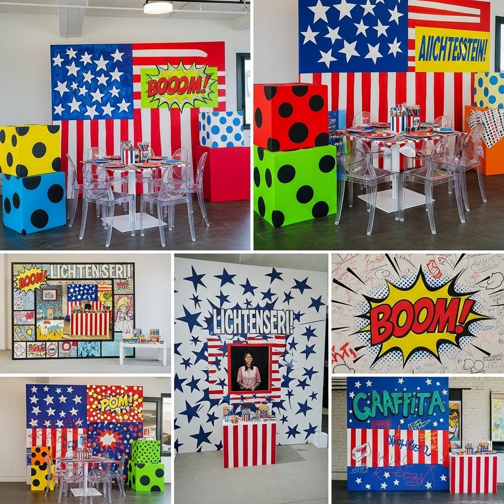 Patriotic Pop Art Party