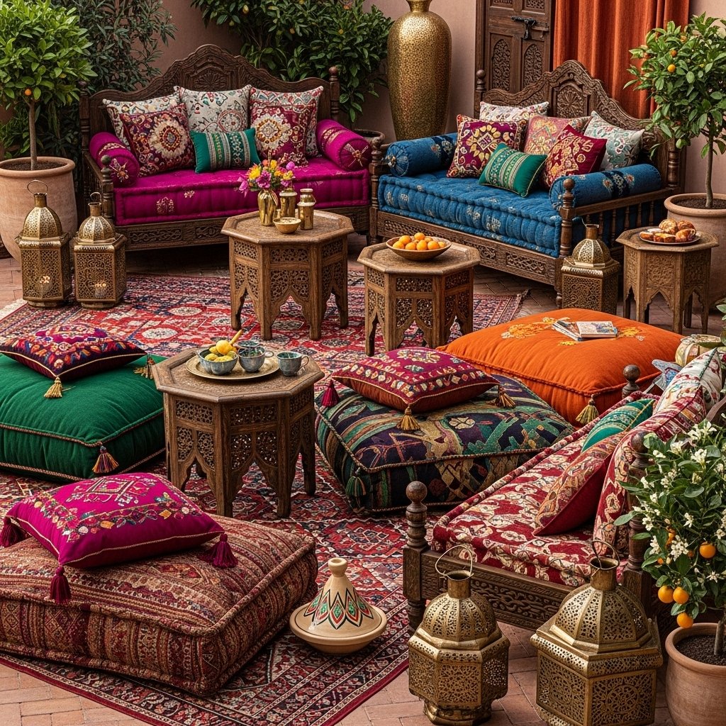 The Moroccan Courtyard Collection The Moroccan Courtyard Collection