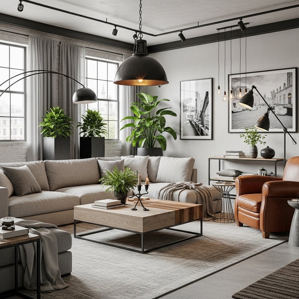 Oversized Industrial Dome Pendant