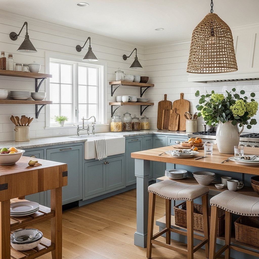 Textured Farmhouse Retreat