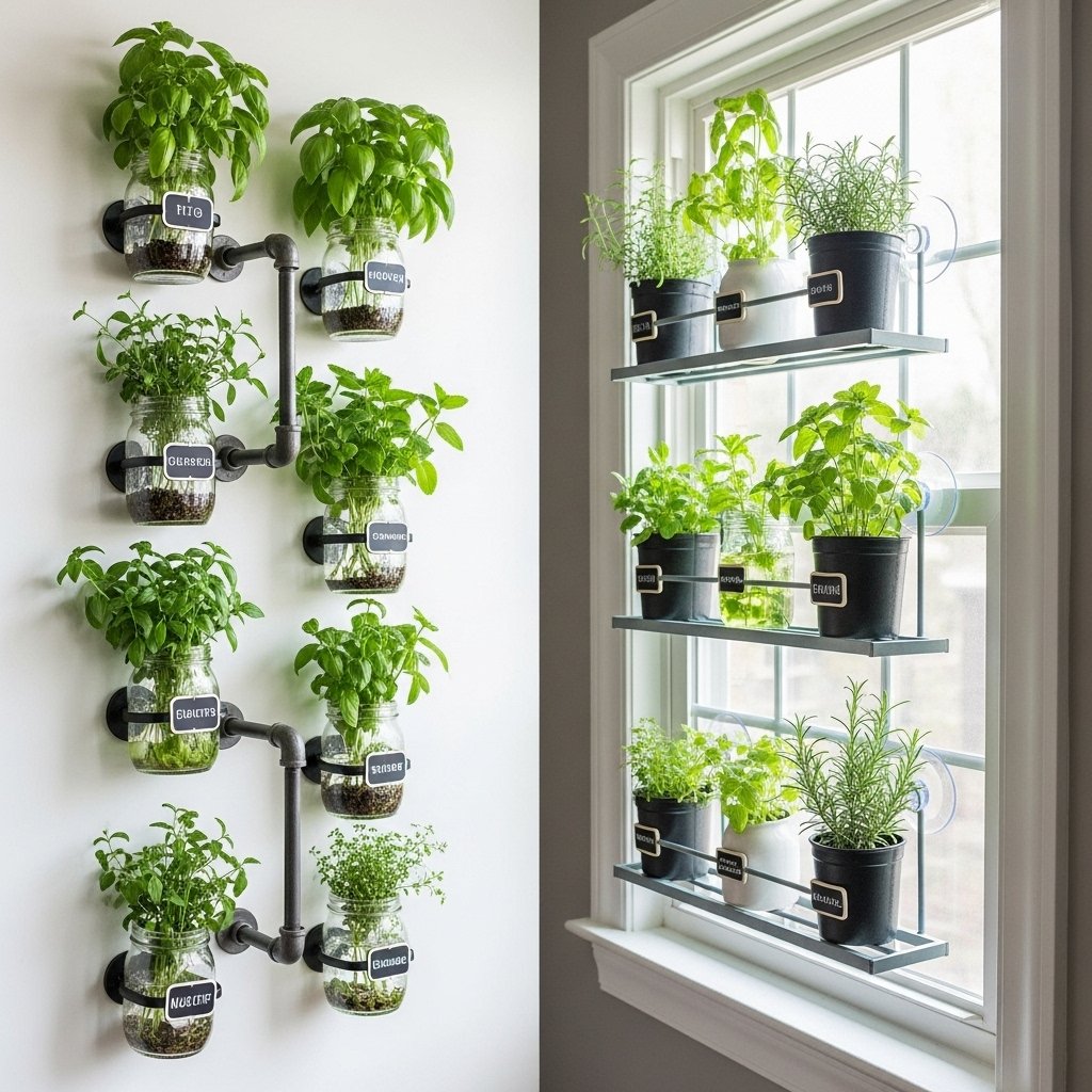 The Space-Saving Vertical Herb Garden