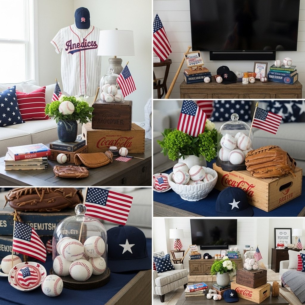 Nostalgic Baseball Americana