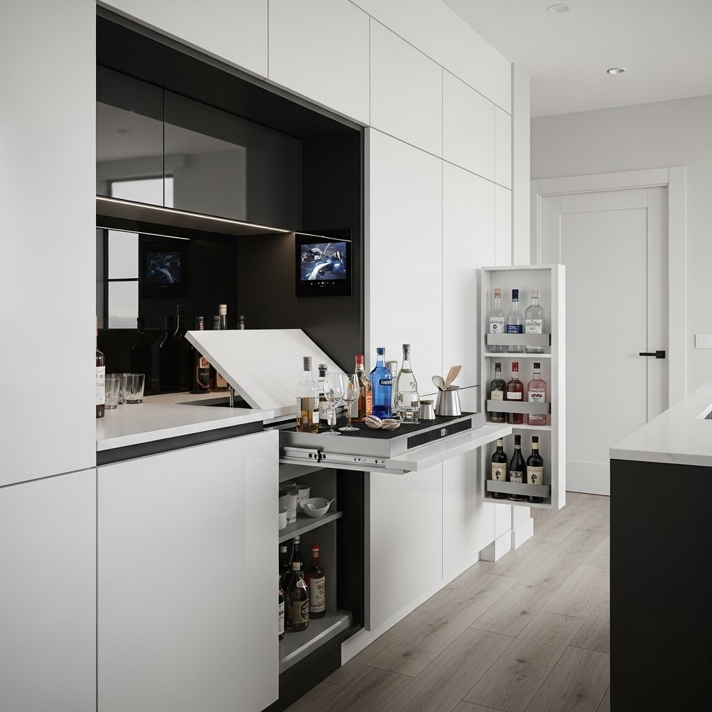 The Ultra-Modern Integrated Bar