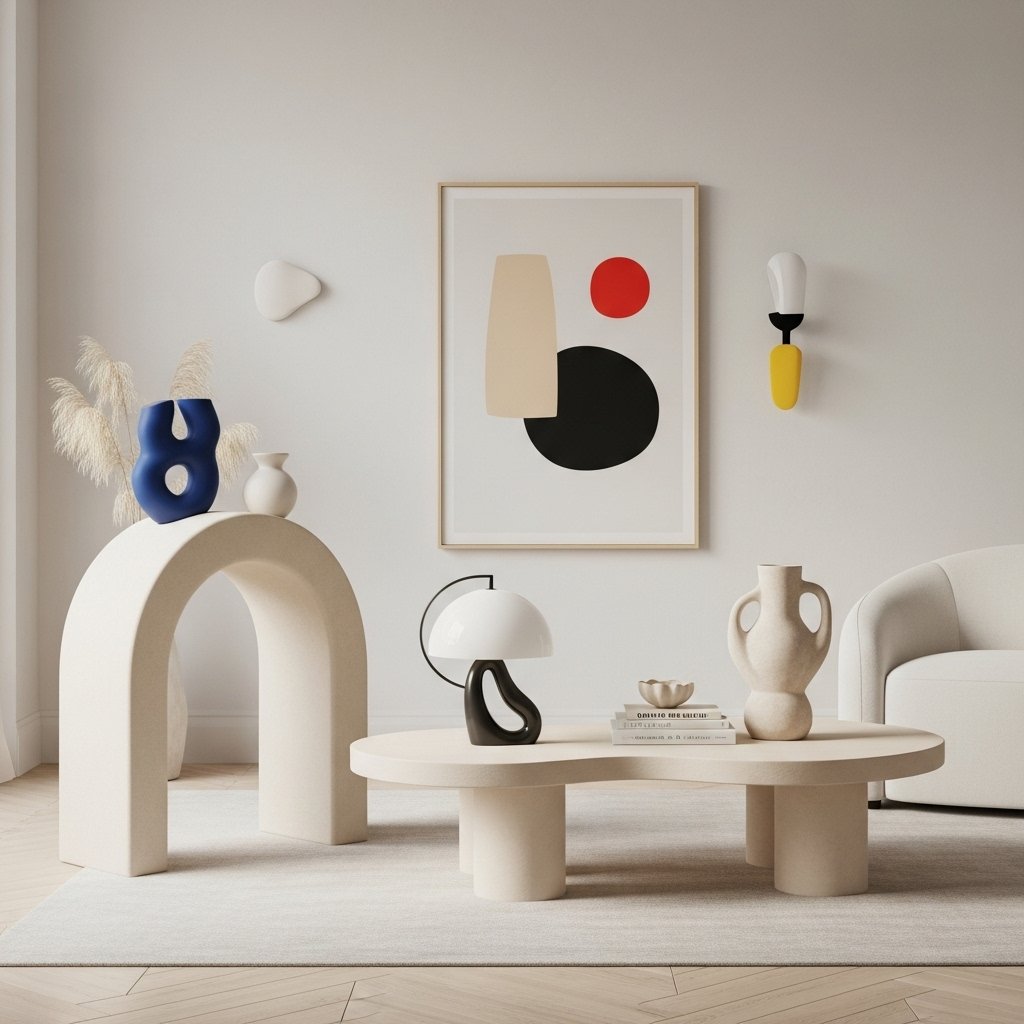 Sculptural Earthenware Vases