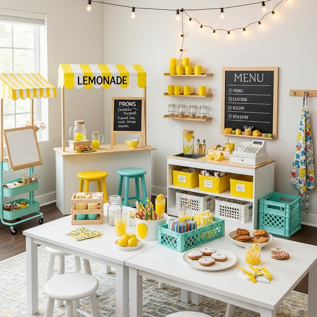 Sunny Lemonade Market Playroom