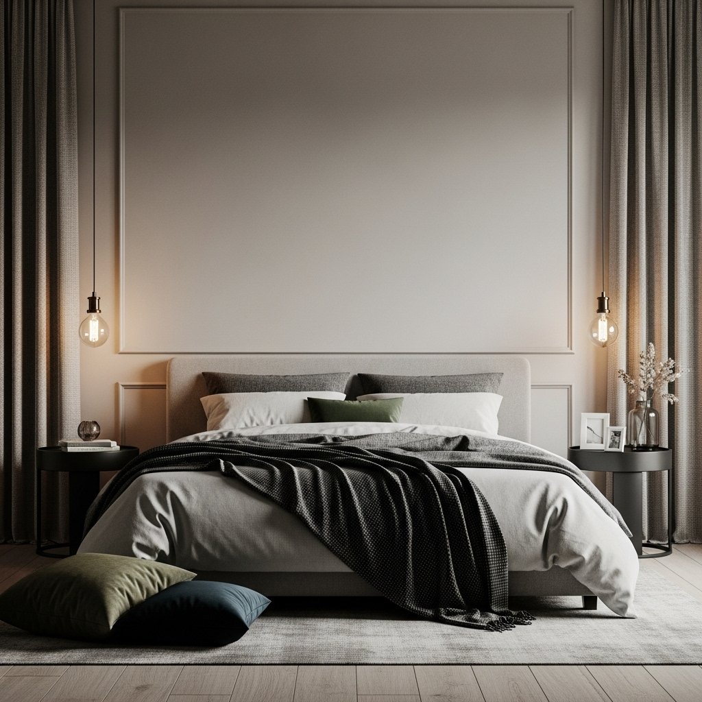 Pebble Beige & Moss Contrast