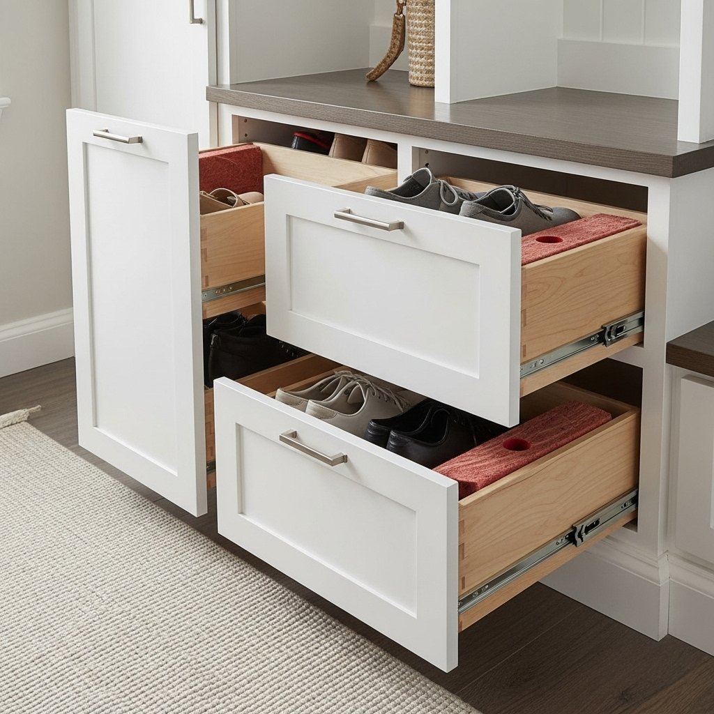 The Pull-Out Shoe Drawer