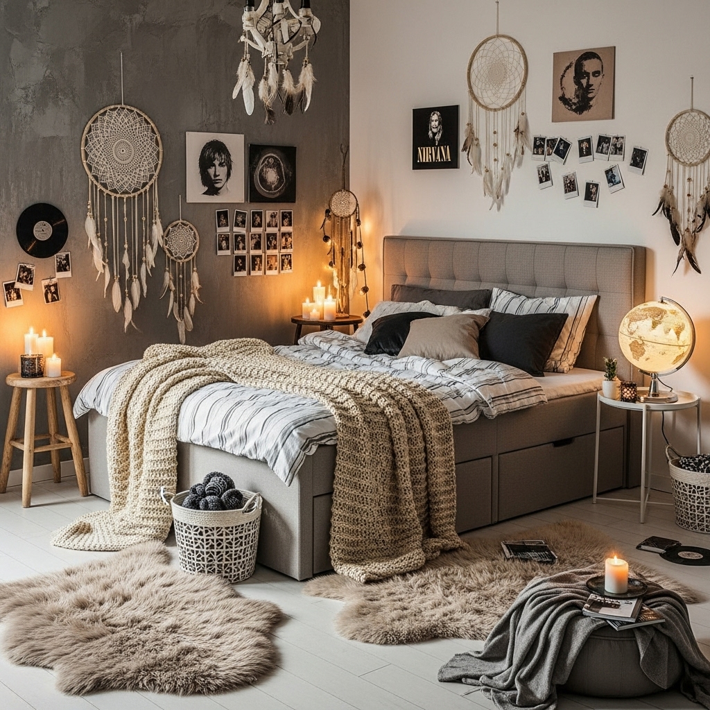 Soft Grunge Dreamcatcher Bedroom Soft Grunge Dreamcatcher Bedroom