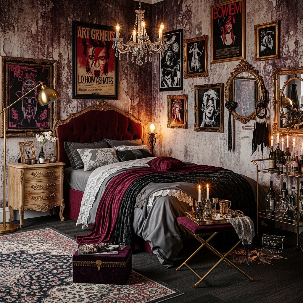 Baroque Glam Grunge Bedroom Baroque Glam Grunge Bedroom