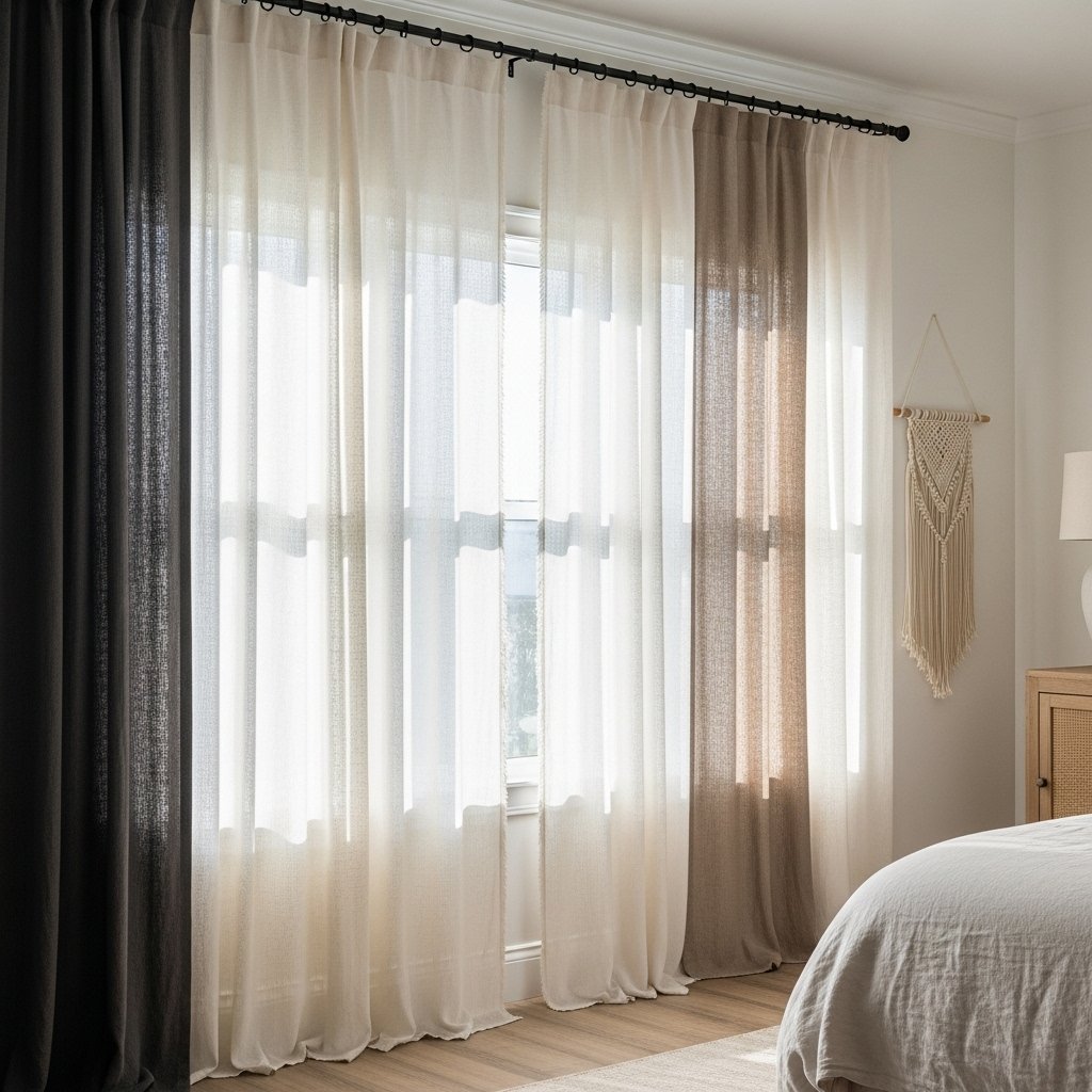 Trade Heavy Drapes for Breezy Linen Curtains