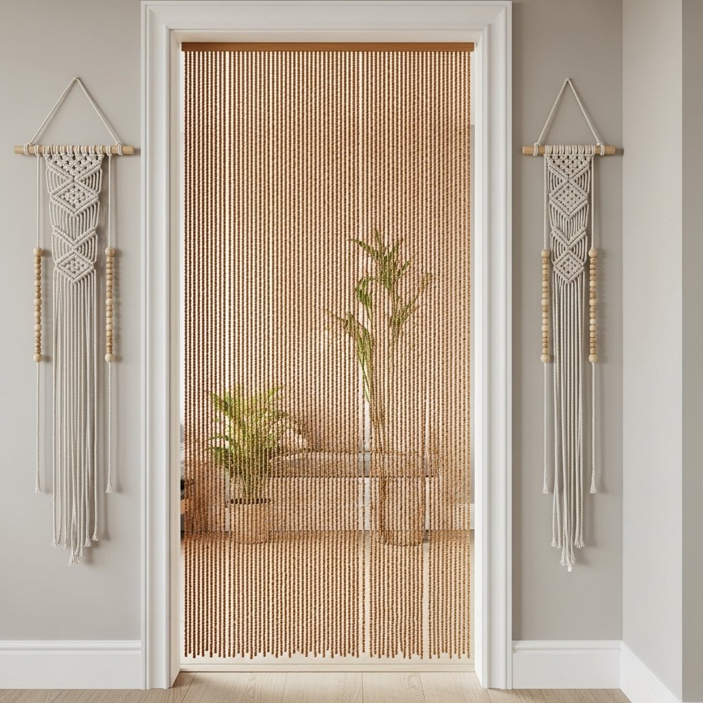 The Breezy Beaded Doorway