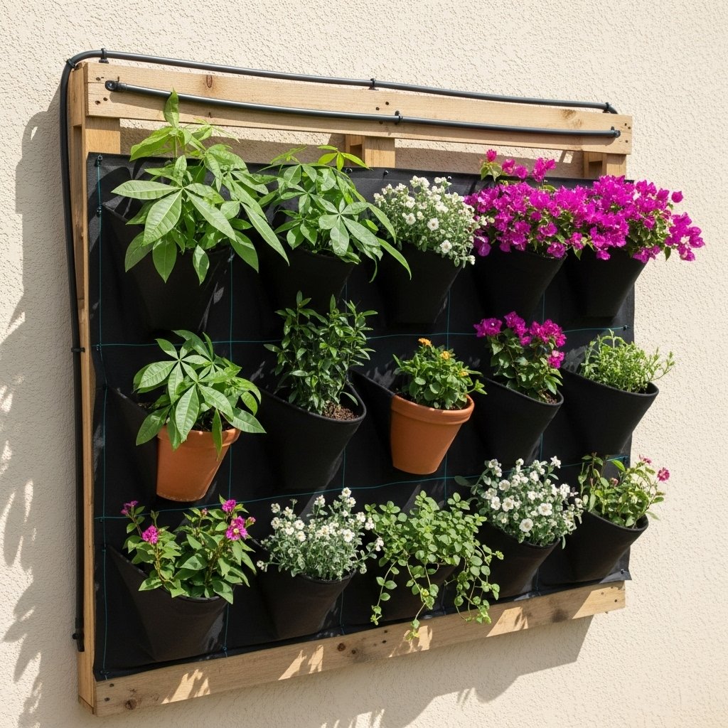 DIY Vertical Garden Wall
