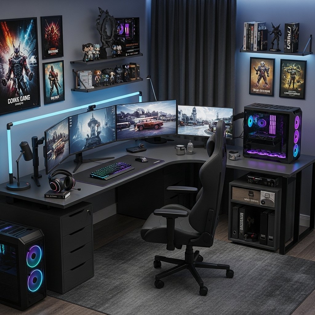 The Gamer's Command Center