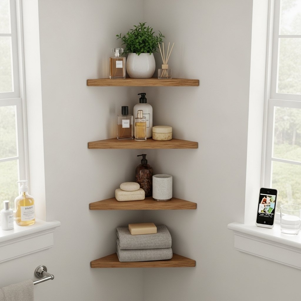 The "Claim Your Corner" Shelves
