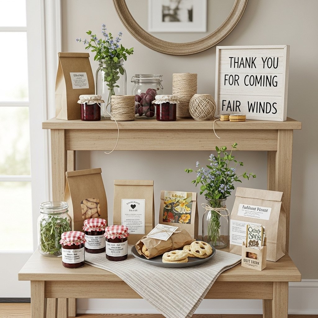 The Thoughtful Farewell Table