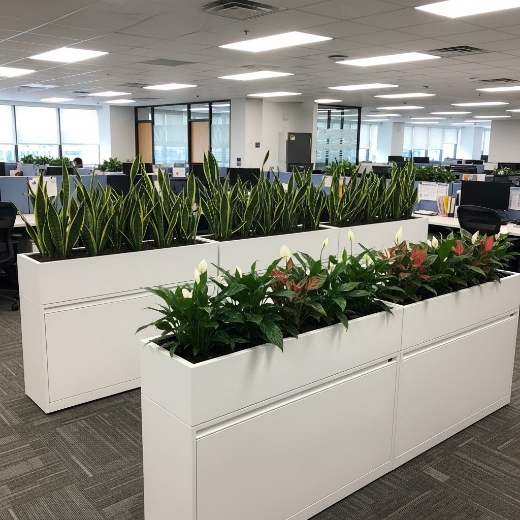 The Living Office Divider