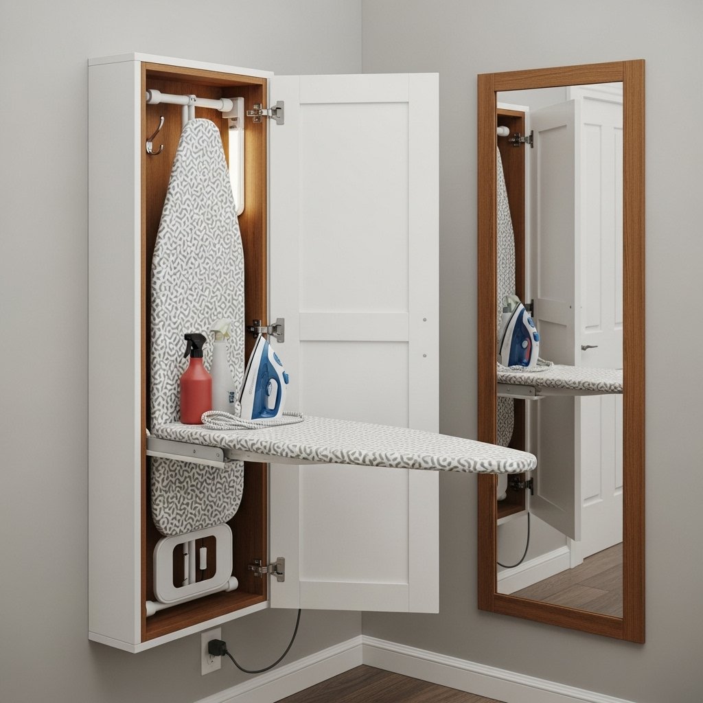 The Fold-Away Ironing Station