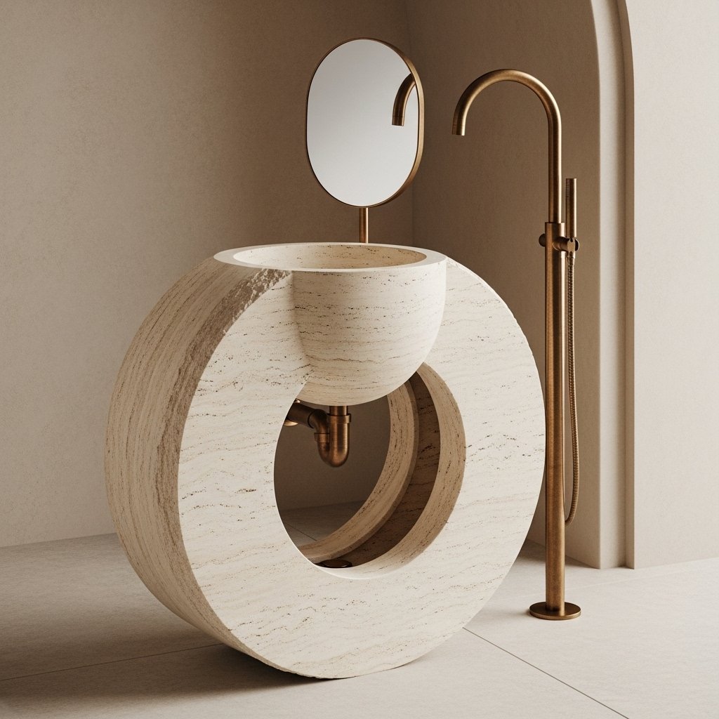 Orbit Stone Pedestal